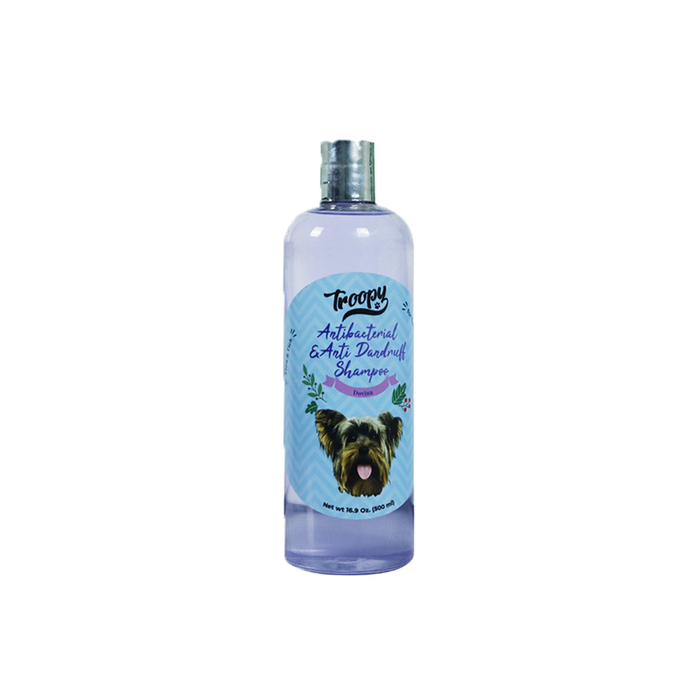 Troopy Anti Bacterial & Dandruf Pet Shampoo - Dovina (500 ml)