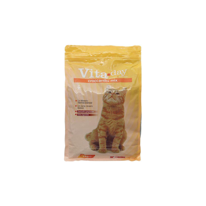 Vita-Day For Adult Cats With Lamb. Vegetables And Beef, 1 kg