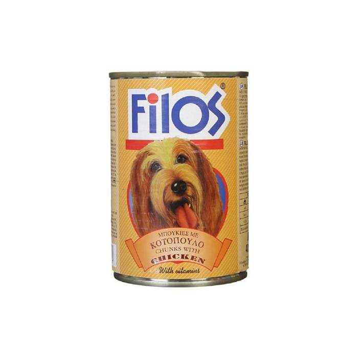 Filos Chicken - wet dog food 405g