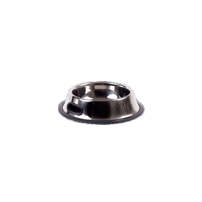 Dog/Cat Bowl Stainless Steel Dog Pet Food or Water Bowl Dish 22 cm diameter
