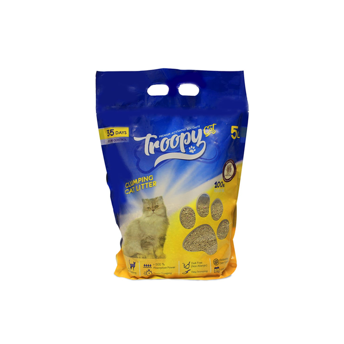 Troopy Cat Litter Clumping  (5 litre / 5kg)