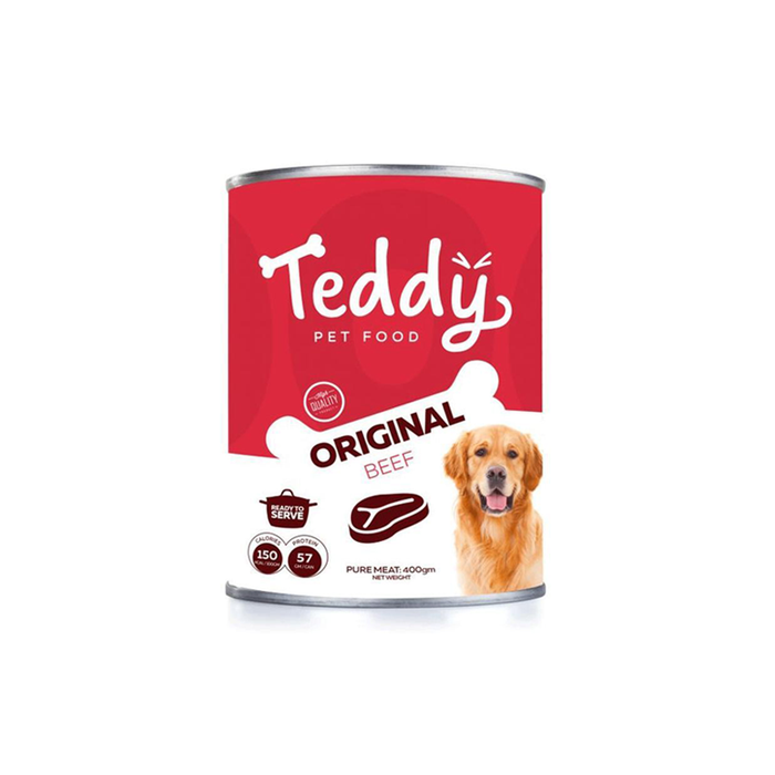Teddy Original Beef - wet dog food 400g