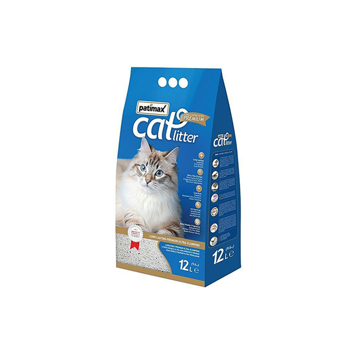 Patimax Cat Litter Clumping 9.6 Kg