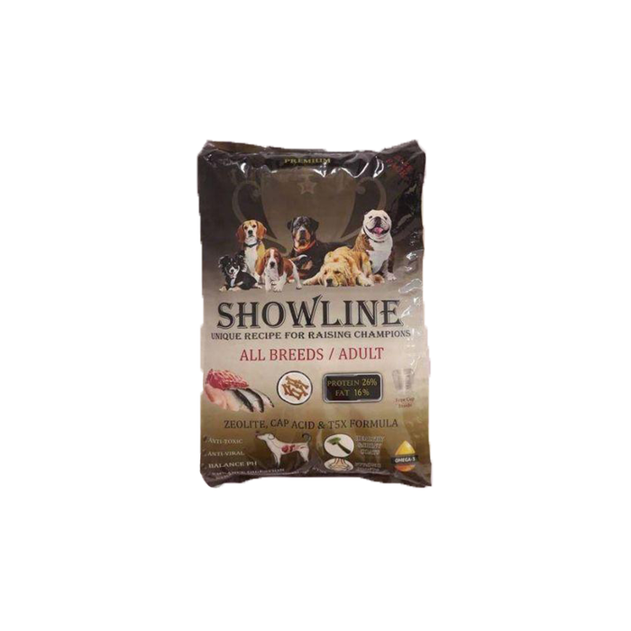 ShowLine Dry Food For All Breeds / Adult Dogs - 20 Kg