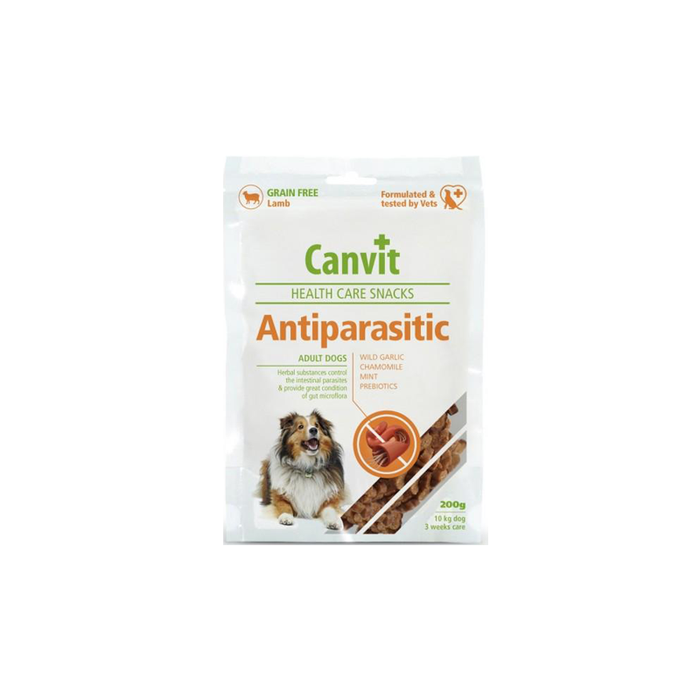 Canvit Health Care Snacks Antiparasitic For Adult Dogs ( Lamb ) 200 g