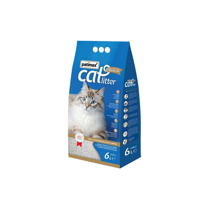Patimax Cat Litter Clumping 4.8 Kg