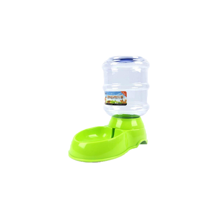 Automatic Waterer Pet Water Dispenser for Dogs and Cats 3.5L green