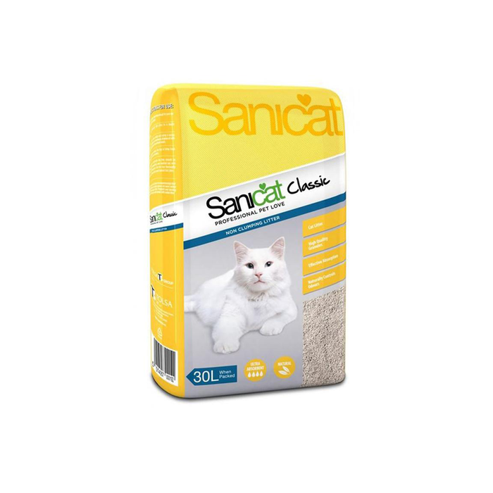 Sanicat Cat Litter - Classic 30L
