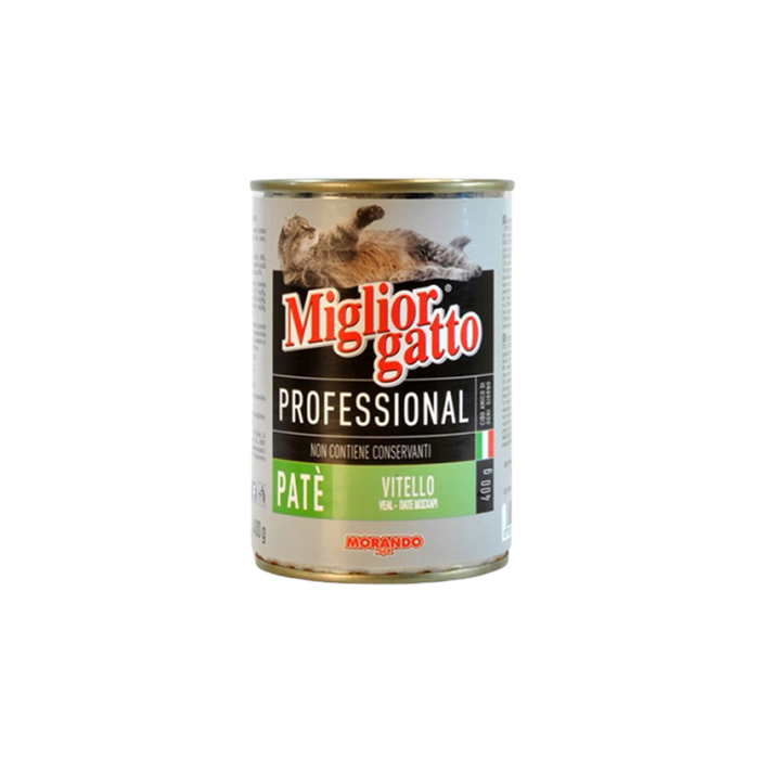 Miglior Gatto Pate With Veal 400g