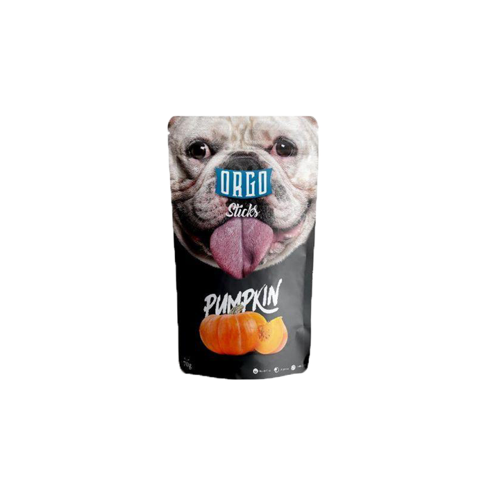 Orgo Chewing sticks for Dogs with Pumpkin
