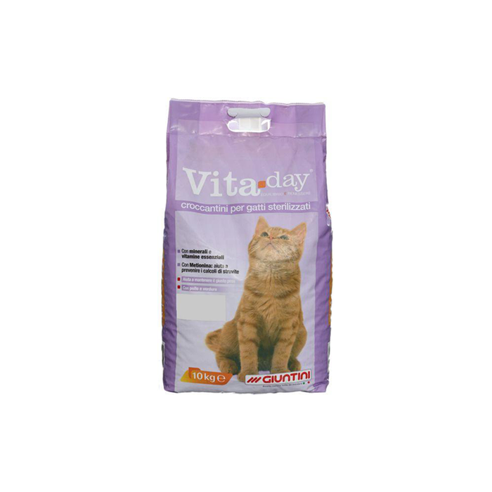 Vita-Day For Adult Cats With Vegetables And Chicken - 10 kg