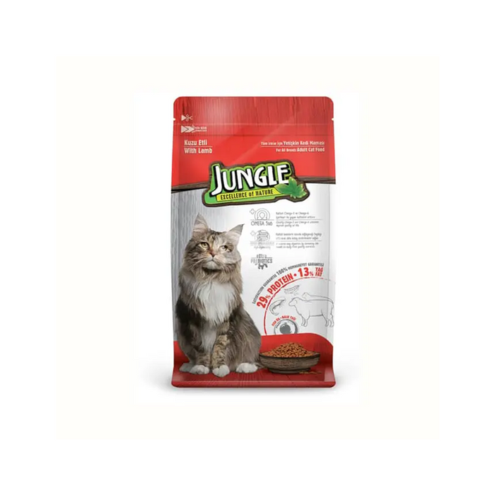 Jungle Cat Dry Food with Lamb Flavor (1.5KG)