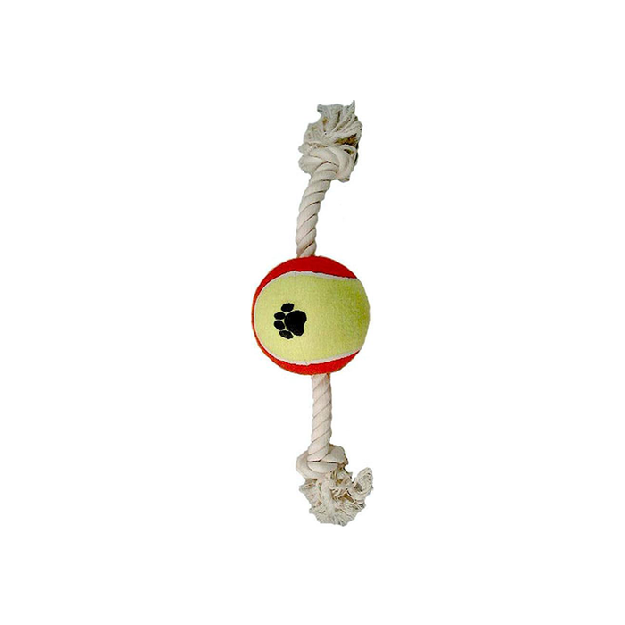 UE Tennis Ball  15 cm + Rope Dog Toy For Large Dogs