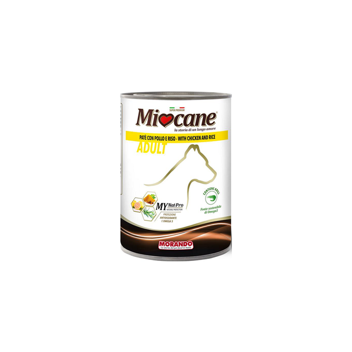 Miocane Adult Paté With Chicken And Rice 400g