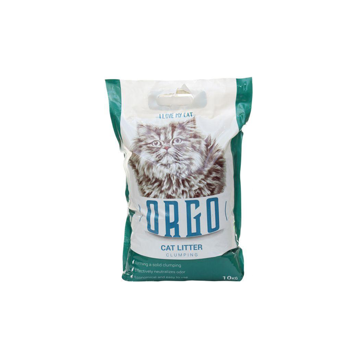 Orgo Litter Clumping For Cats, 10Kg