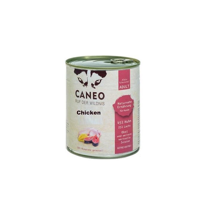 Caneo Chicken & Salmon 800gm - Wet Dog Food