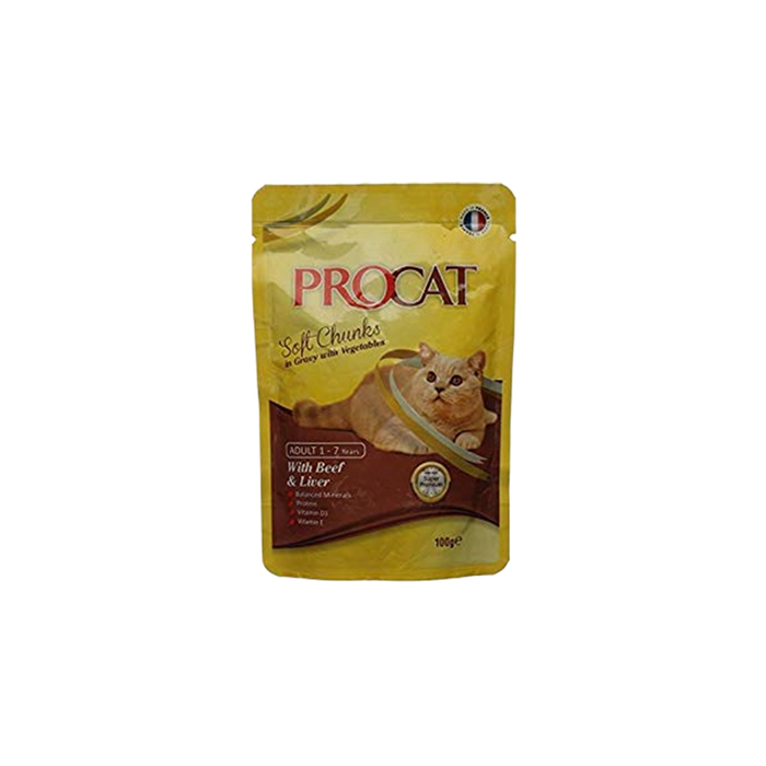 Procat With Beef & Liver In Gravy 100g