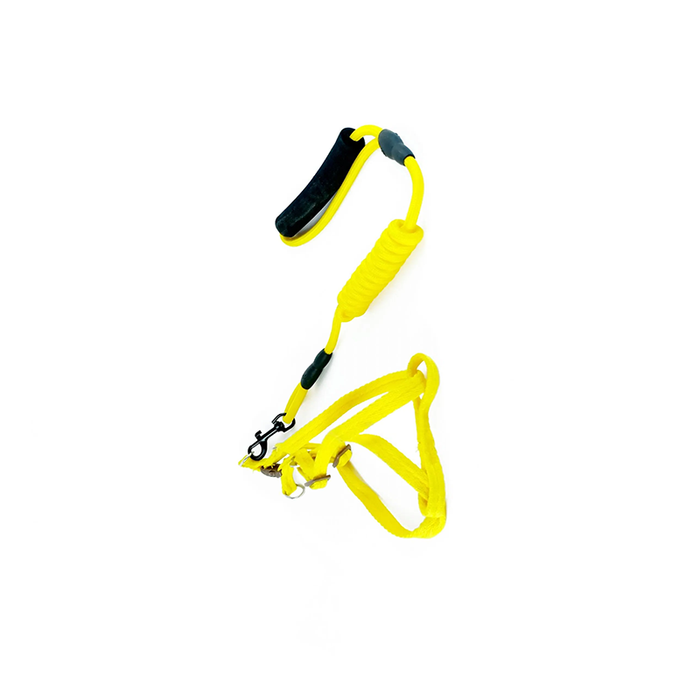 leash + harness shimy small plain colors small (120 cm × 1 cm × 35-50 cm)