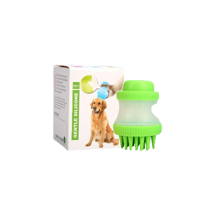 Generic Pet Massage Brush - Green
