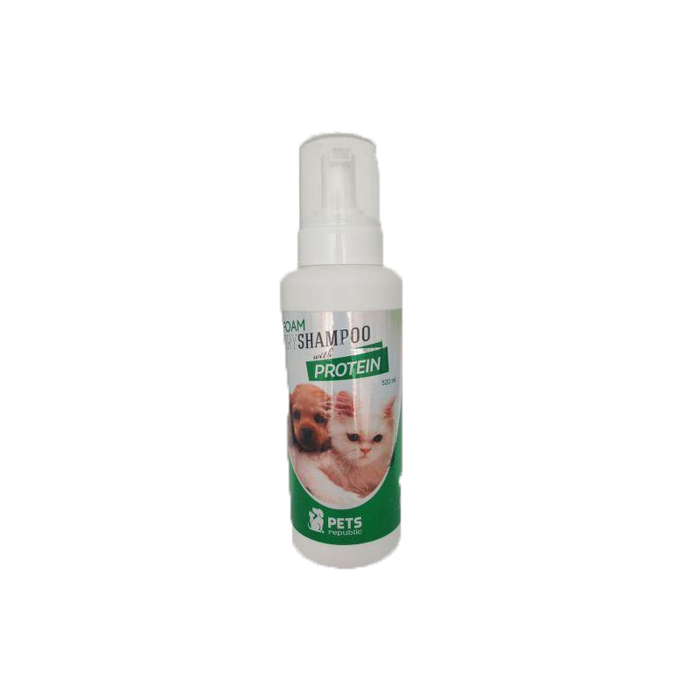 Pets Republic Foam Shampoo for Cats & Dogs Protein - 500ml