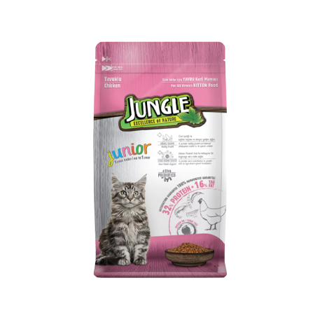 Jungle Dry Cat Food with Chicken for Kitten (1.5KG)
