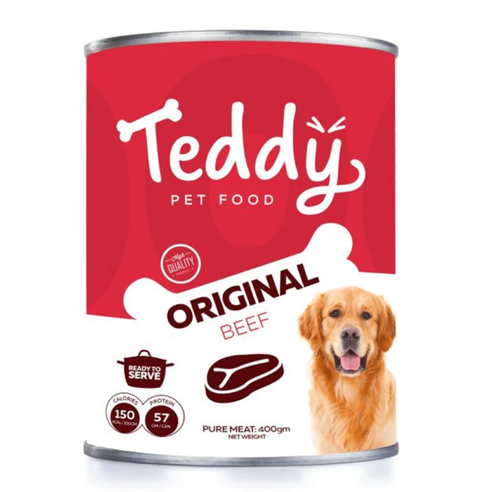 Teddy Original Beef - wet dog food 400g