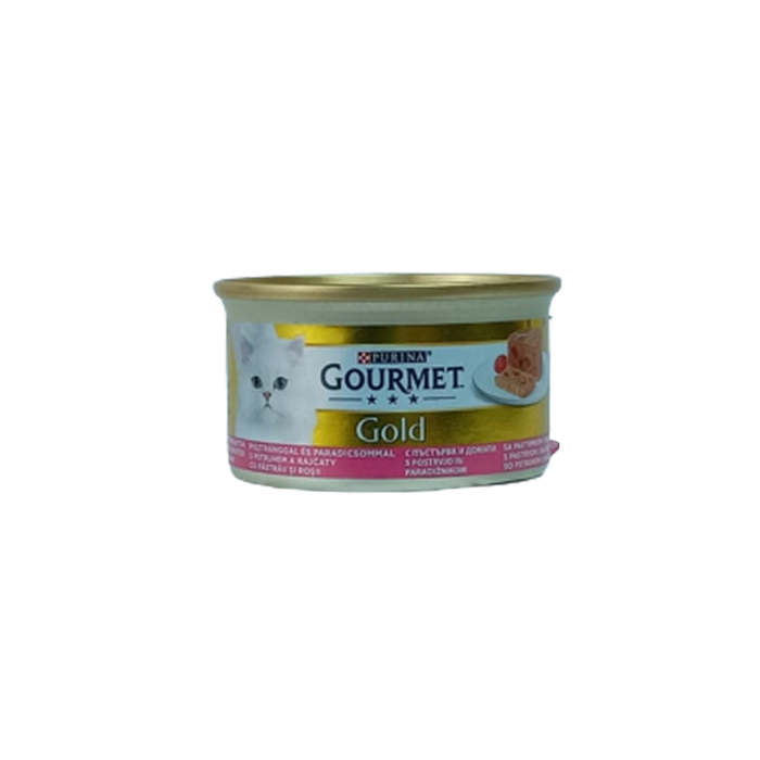 Purina Gourmet Gold with Trout and Tomato 85 g