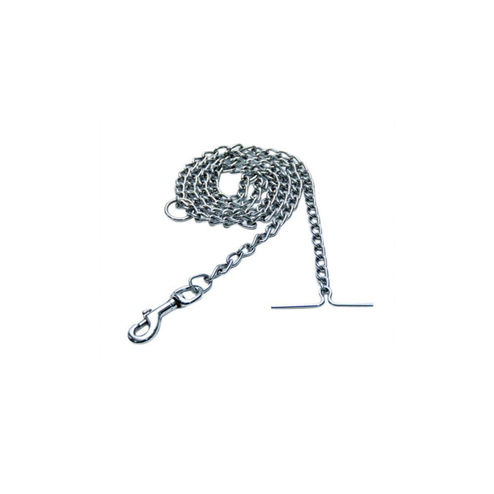 Am Pets 19-1003 Dog Chain Large -Silver