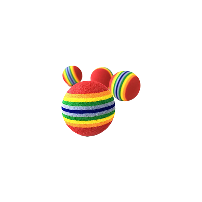 Nunbell Rainbow Cat Ball 4pcs