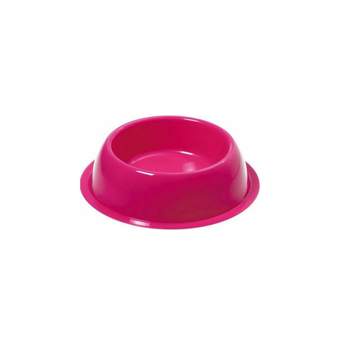 G-PLAST Silver Round Pet Bowl (19 × 5h) cm