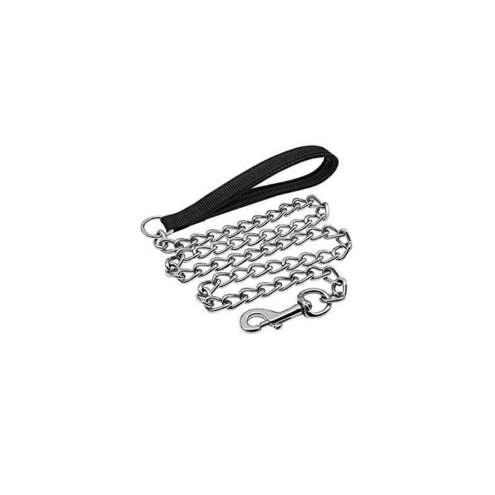 Metal Chain Leash with Padded Handle 6mm(125cm)
