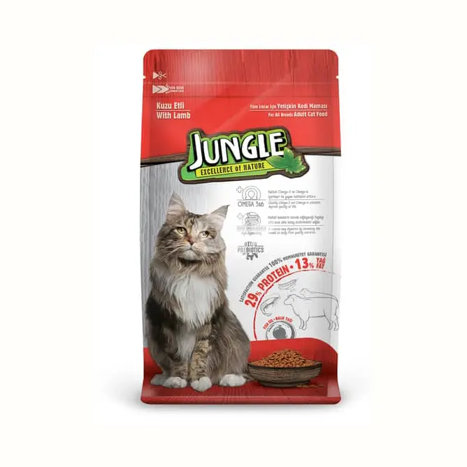 Jungle Cat Dry Food with Lamb Flavor (1.5KG)