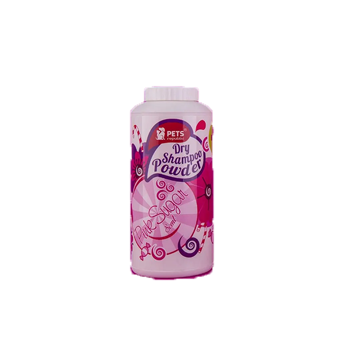 Pets Republic Dry Shampoo Powder 500 g Pink Sugar