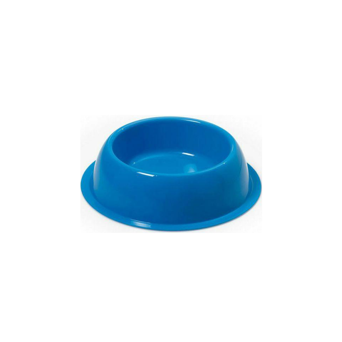 G-PLAST Silver Round Pet Bowl (22 × 5.5h) cm