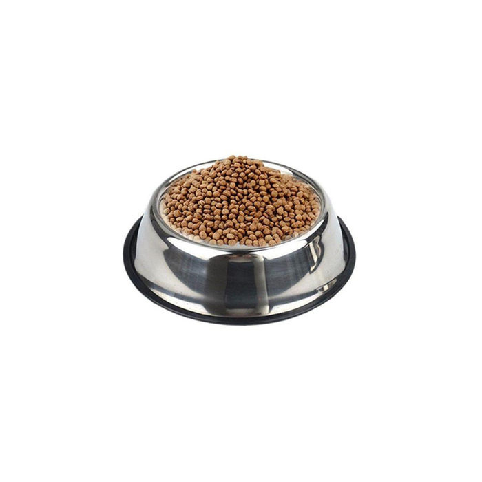 Stainless Steel Puppy Dog Food Bowel Feeder Feeding Food Water Dish Bowl For Pet Dogs Cat Size (26 cm )