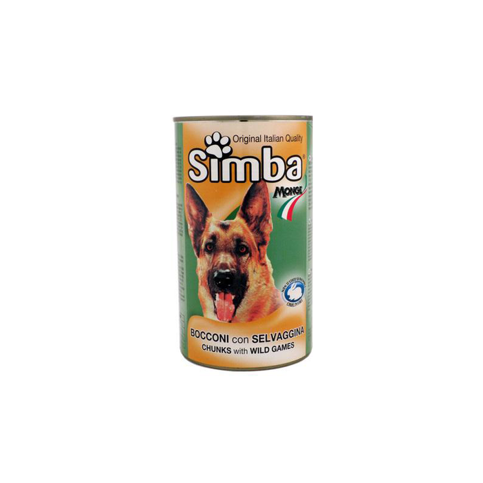 Simba Chunks With Wild Games 415 Gram Dog Cans