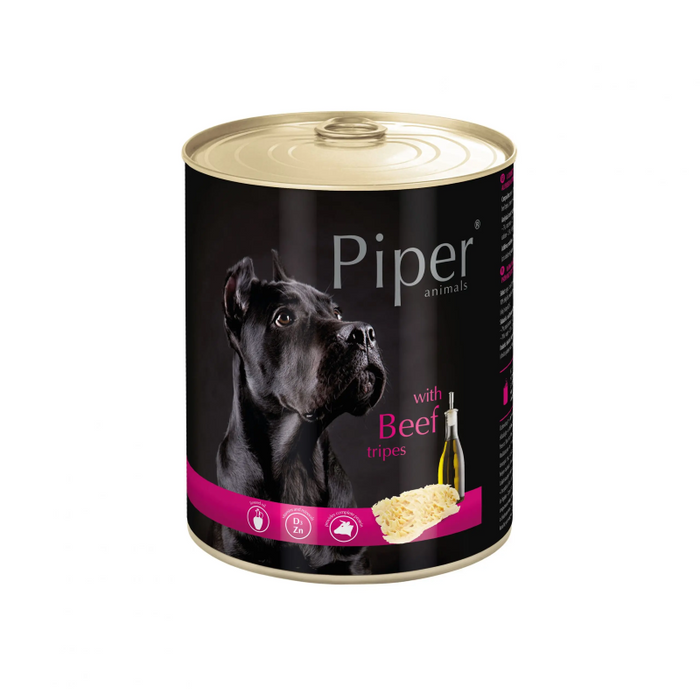 Piper with beef tripes 500 g - Wet Dog Food