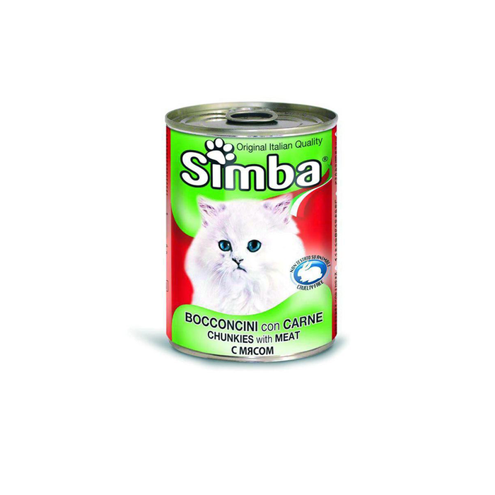 Simba Chunkies with Beef - wet cat food 415g