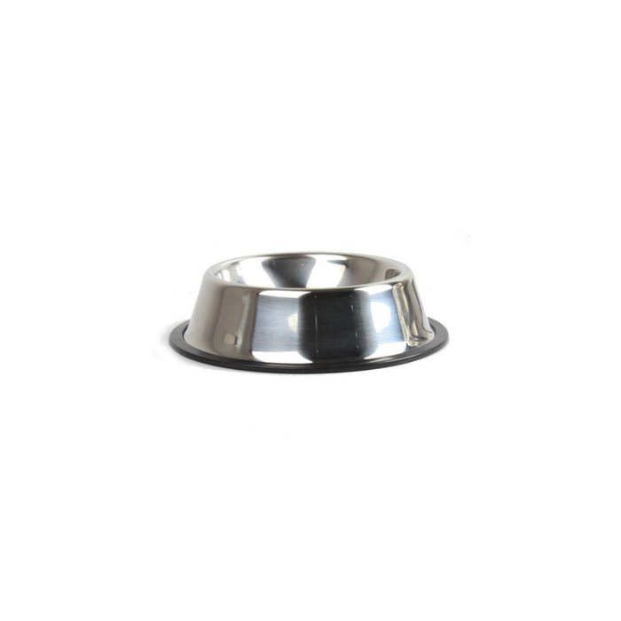 26cm Dog Bowl Stainless Steel Standard Pet Dog Puppy Cat Water Bowl Food Container Dish For Chien Cat Feeder