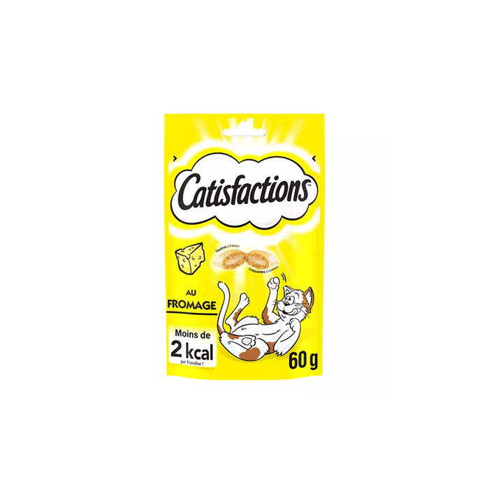 Catisfactions Cat Treats with Cheese 60g