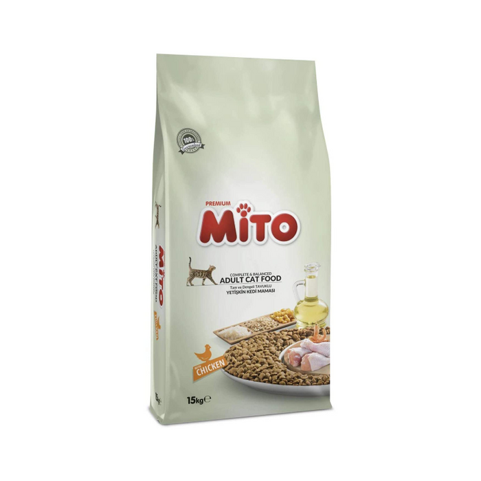 Mito Complete Dry Food for Adult Cat 15 KG