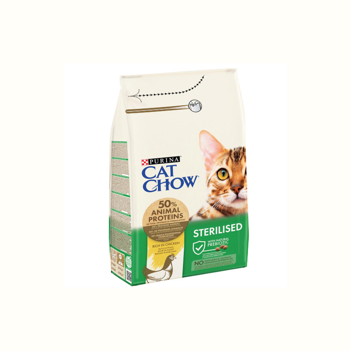 Cat Chow Sterilised - Dry Cat Food (1.5 Kg)