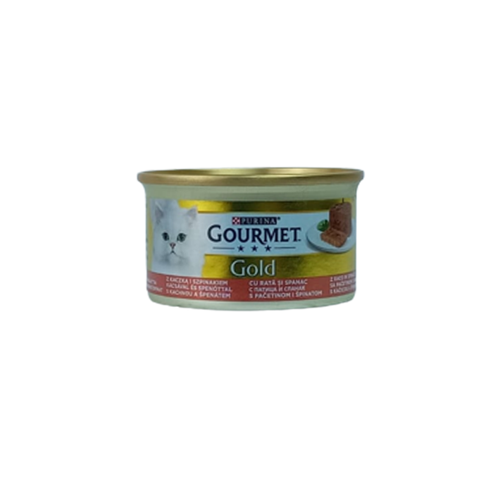 Purina Gourmet Gold with Duck and Spinach 85 g