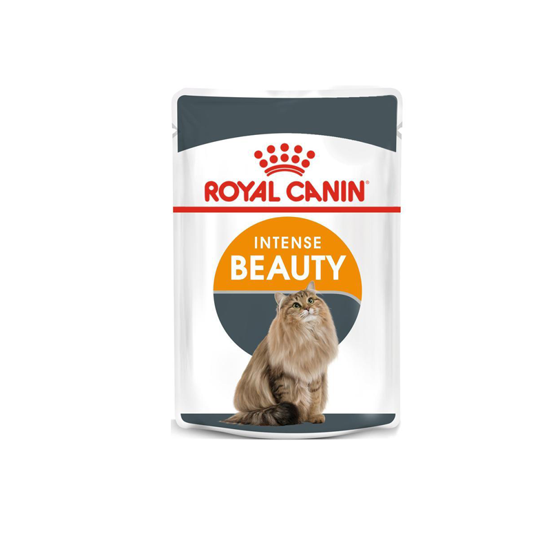 Buy Royal Canin Intense Beauty Jelly Wet Cat Food 85g Whiskers