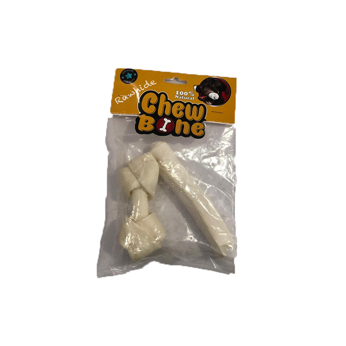 Chew Bone Small bone, knotted and twisted 12 cm 2 pieces