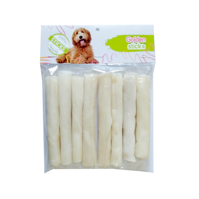 Golden Sticks 8 roll 12cm - Quality Dog Bones