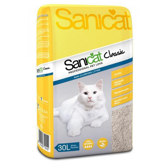 Sanicat Cat Litter - Classic 30L