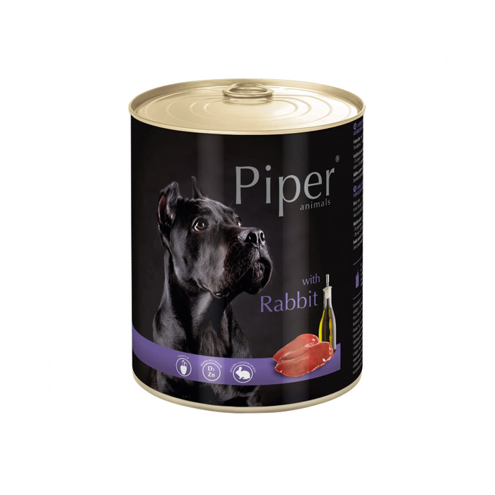 Piper with rabbit 800 g - Wet Dog Food