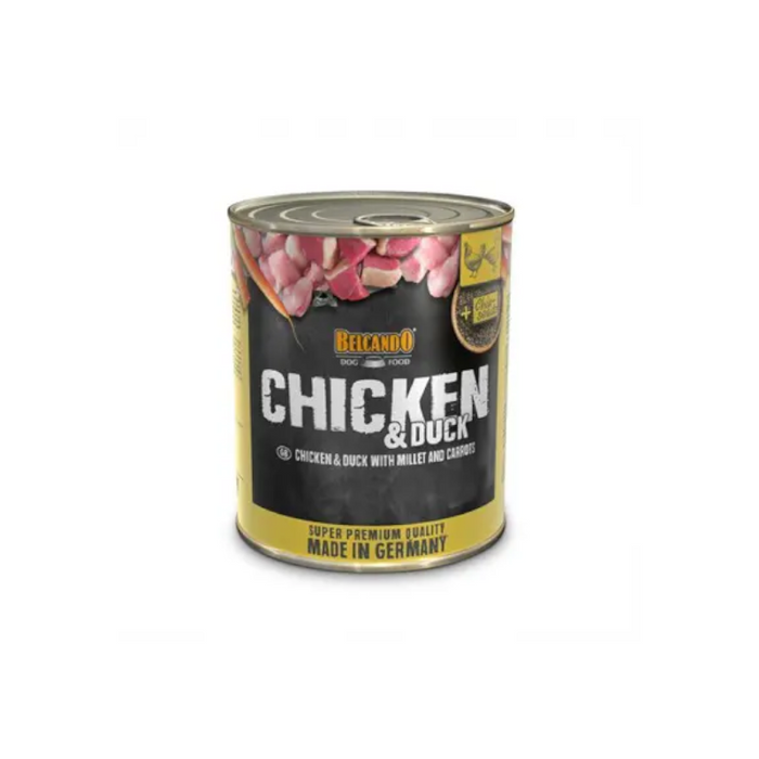 Belcando Chicken and Duck with millet & carrots 400g - Wet Dog Food