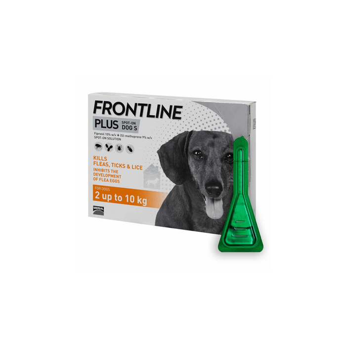 Frontline PLUS Spot On Small Dog (2 up to 10kg) - 1 Pipette
